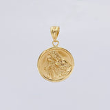 Dije Virgen Del Carmen 1.4 g / 3/4 in Oro Amarillo 18K