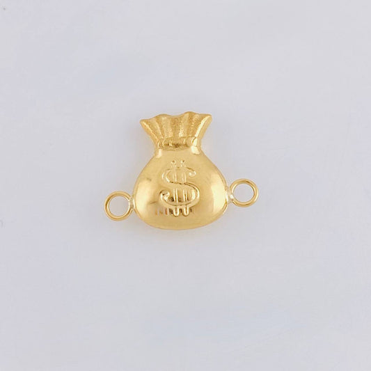 Herraje Bolsa De Dinero 0.85 g / 1/2 in Oro Amarillo 18K