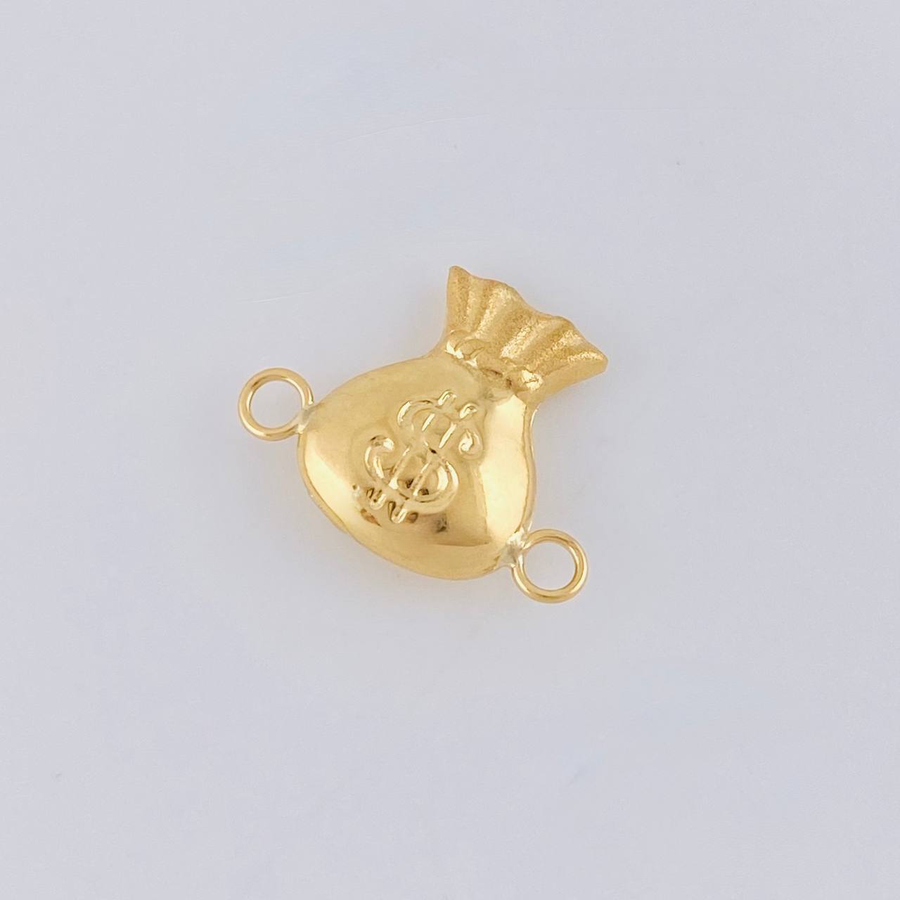 Herraje Bolsa De Dinero 0.85 g / 1/2 in Oro Amarillo 18K