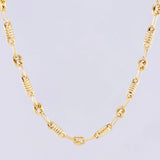 Cadena Rustica Barril Gc 7.15 g / 23 1/2 in / 4.1 mm Oro Amarillo 18K