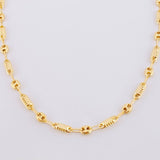 Cadena Rustica Barril Gc 6.1 g / 20 in / 4.1 mm Oro Amarillo 18K
