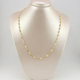 Cadena Rustica Barril Gc 6.1 g / 20 in / 4.1 mm Oro Amarillo 18K