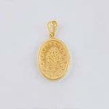 Dije Virgen Milagrosa 2.6 g / 3/4 in Oro Amarillo 18K