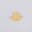 Herraje Oso 0.25 g / 1/2 in Oro Amarillo 18K
