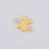 Herraje Oso 0.25 g / 1/2 in Oro Amarillo 18K