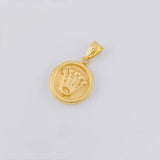 Pendant Crown 1.2 g / 1 in Yellow Gold 18K
