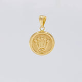 Dije Corona 1.15 g / 3/4 in Oro Amarillo 18K