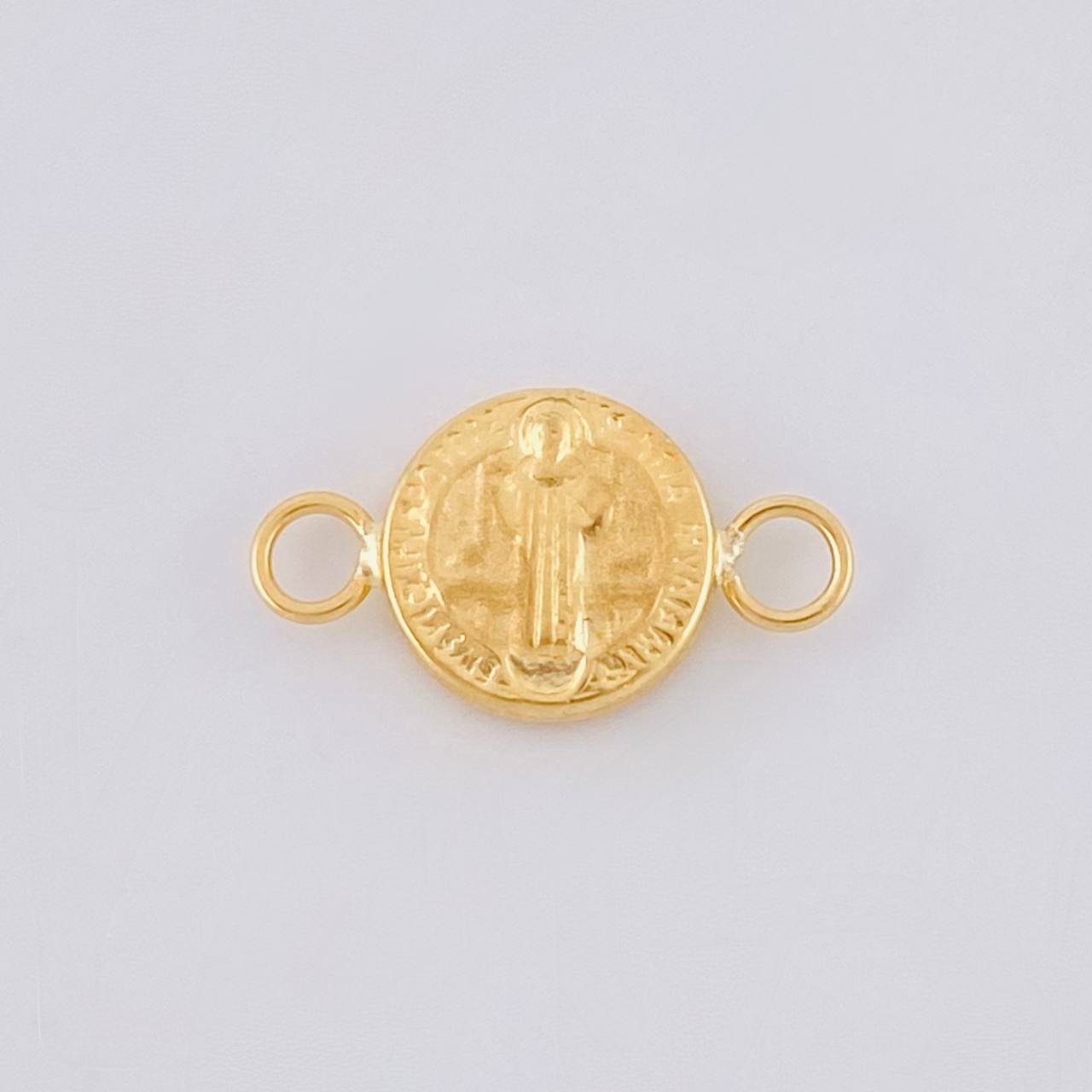 Herraje San Benito Mate 0.45 g / 3/4 in Oro Amarillo 18K