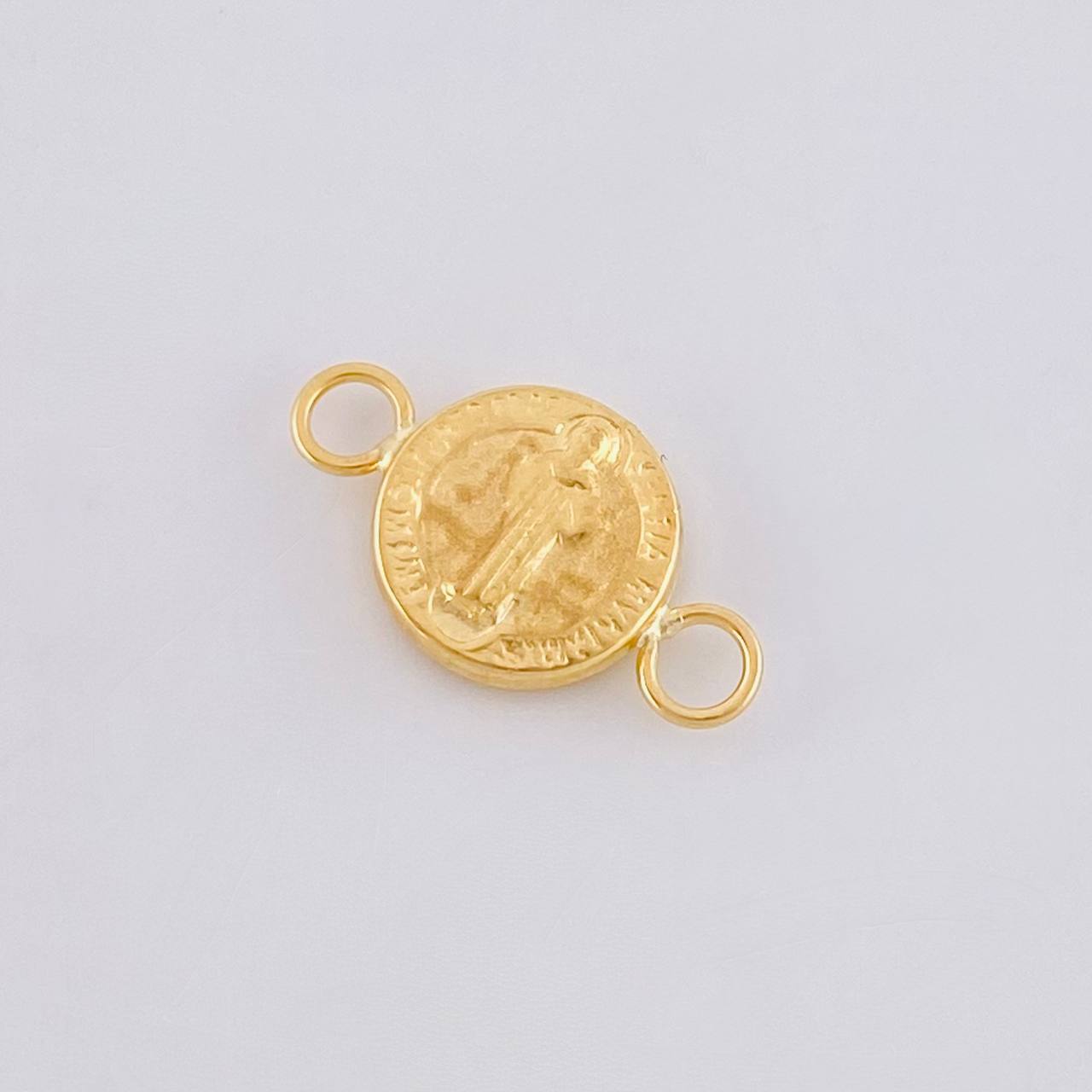 Herraje San Benito 0.7 g / 3/4 in Oro Amarillo 18K