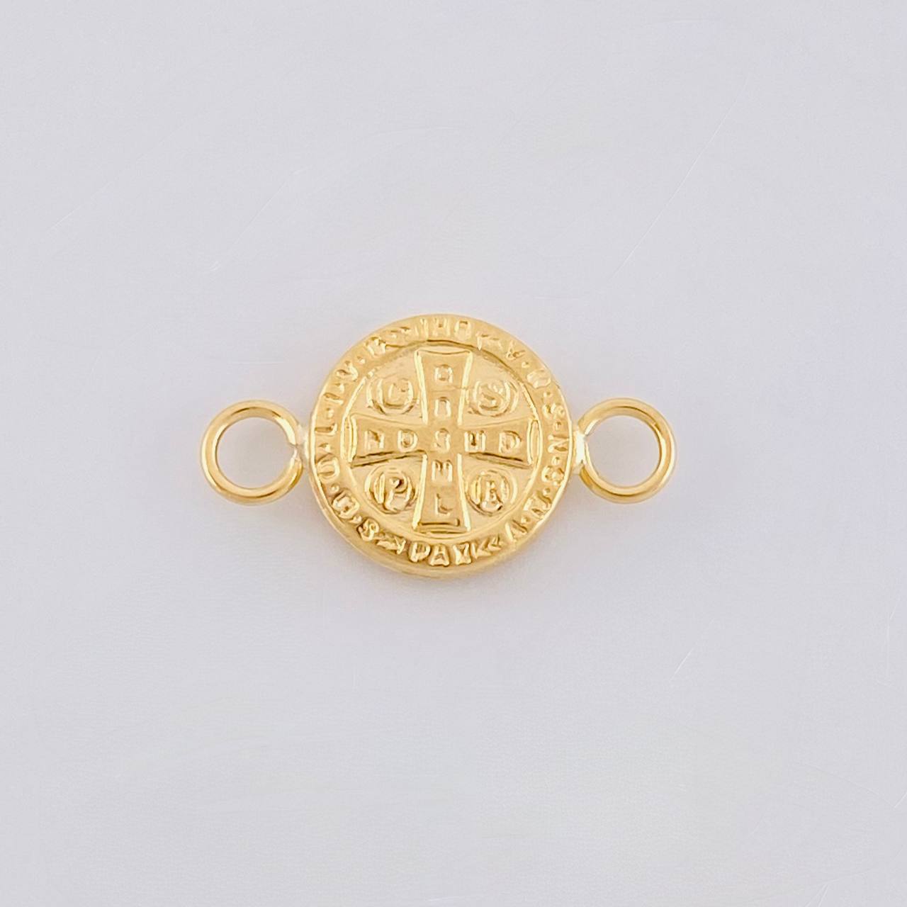 Herraje San Benito Mate 0.35 g / 1/2 in Oro Amarillo 18K