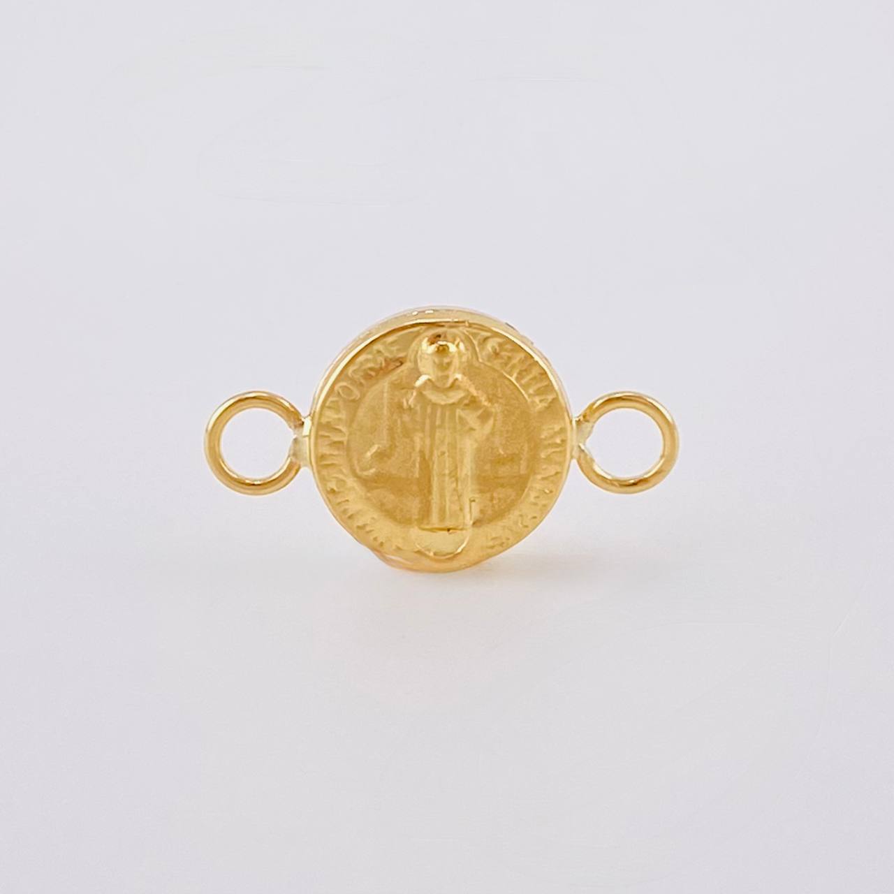 Herraje San Benito Mate 0.35 g / 1/2 in Oro Amarillo 18K