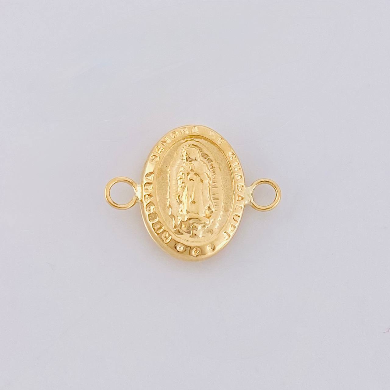 Herraje Virgen Guadalupe 0.55 g / 1/2 in Oro Amarillo 18K