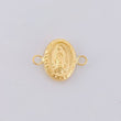 Herraje Virgen Guadalupe 0.55 g / 1/2 in Oro Amarillo 18K