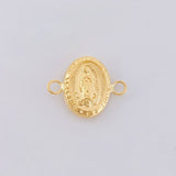 Herraje Virgen Guadalupe 0.55 g / 1/2 in Oro Amarillo 18K