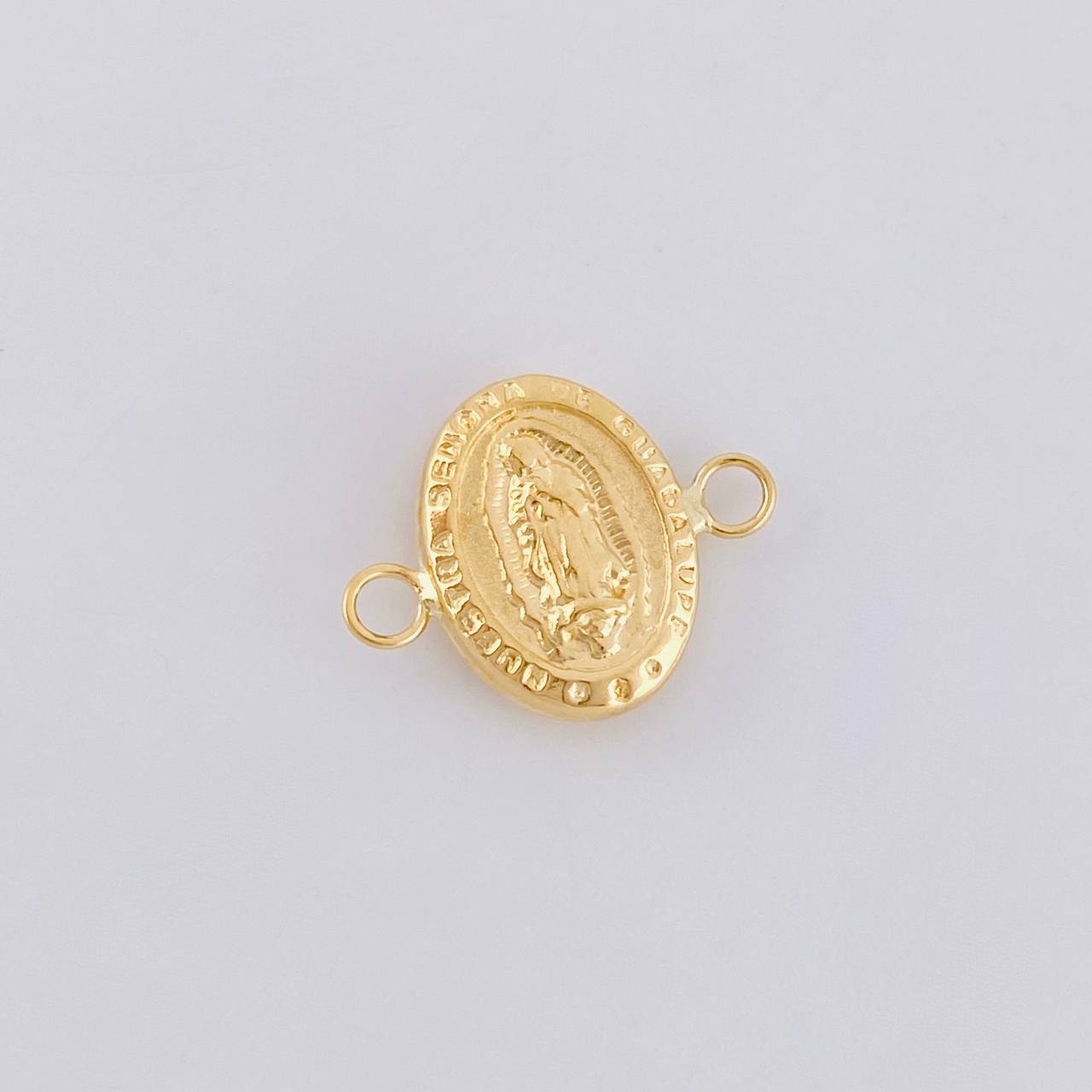 Herraje Virgen Guadalupe 0.55 g / 1/2 in Oro Amarillo 18K