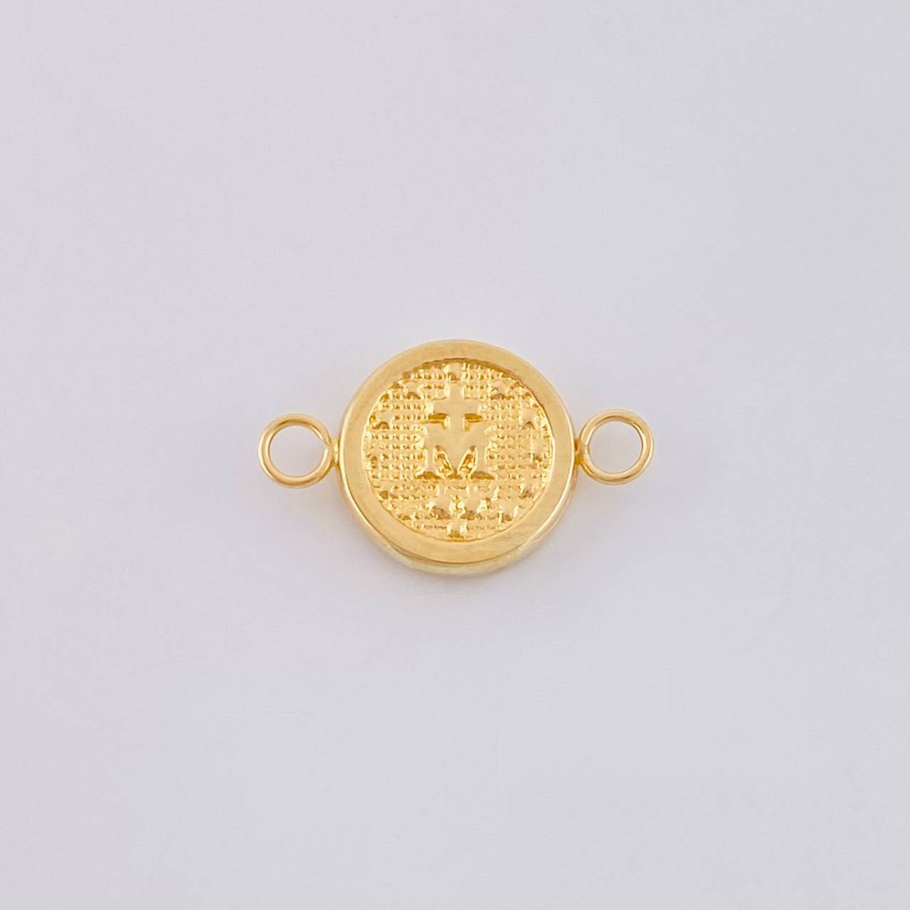 Herraje Virgen Milagrosa 0.5 g / 3/4 in Oro Amarillo 18K