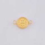 Herraje Virgen Milagrosa 0.5 g / 3/4 in Oro Amarillo 18K