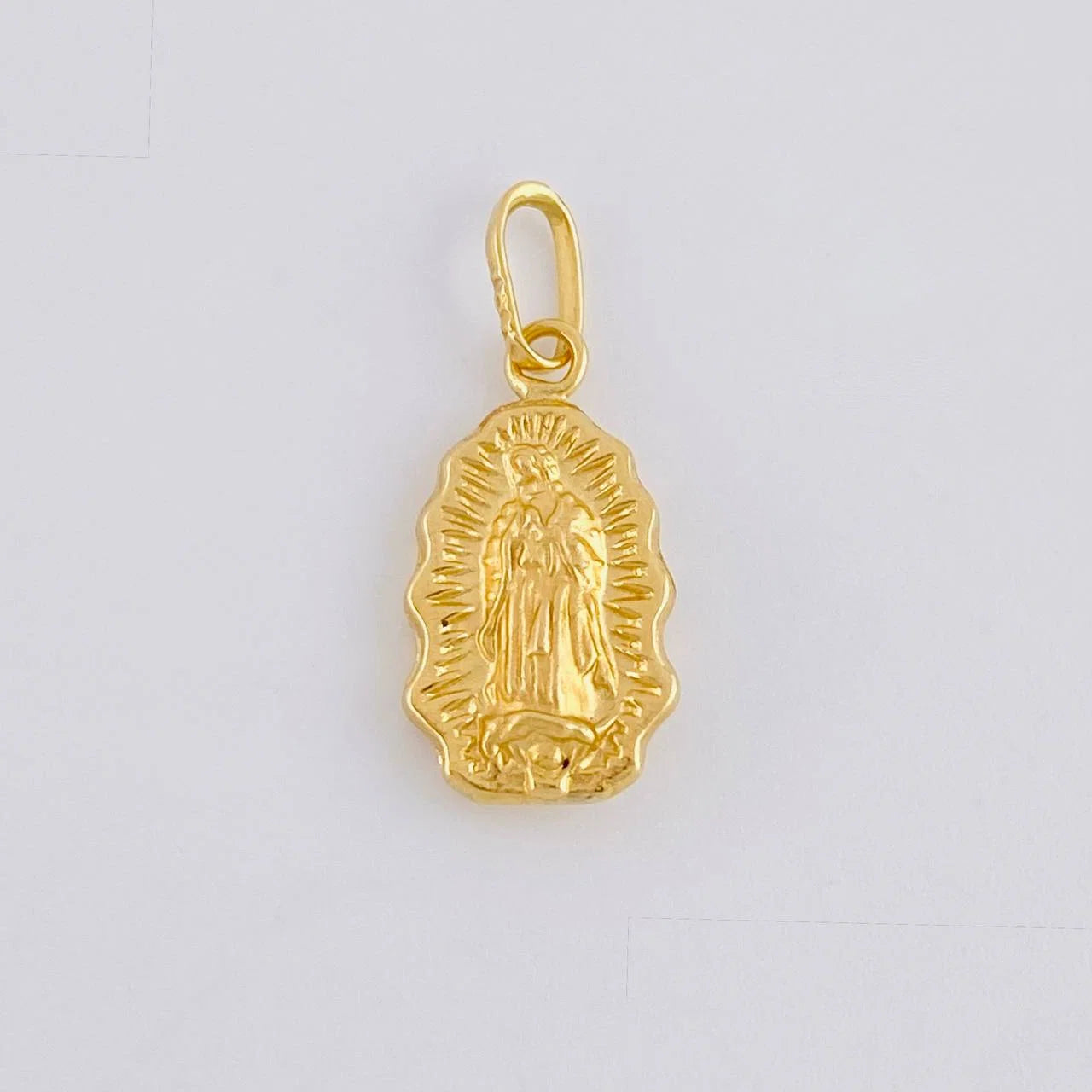 Dije Virgen de Guadalupe 0.35g / 1/2 in Oro Amarillo 18K