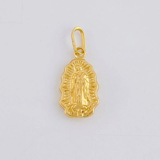 Pendant Virgin of Guadalupe 0.35g / 1/2 in Yellow Gold 18K