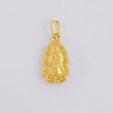 Dije Virgen de Guadalupe 0.35g / 1/2 in Oro Amarillo 18K