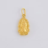 Dije Virgen Guadalupe 0.55 g / 3/4 in Oro Amarillo 18K