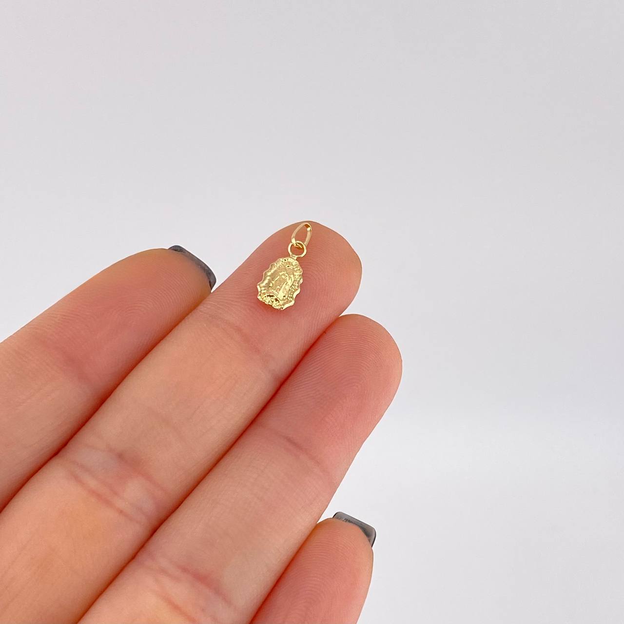 Pendant Virgin Guadalupe 0.2 g / 1/2 in Yellow Gold 18K