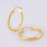 Candongas Sofia 1.35 g / 3/4 in Oro Amarillo 18K