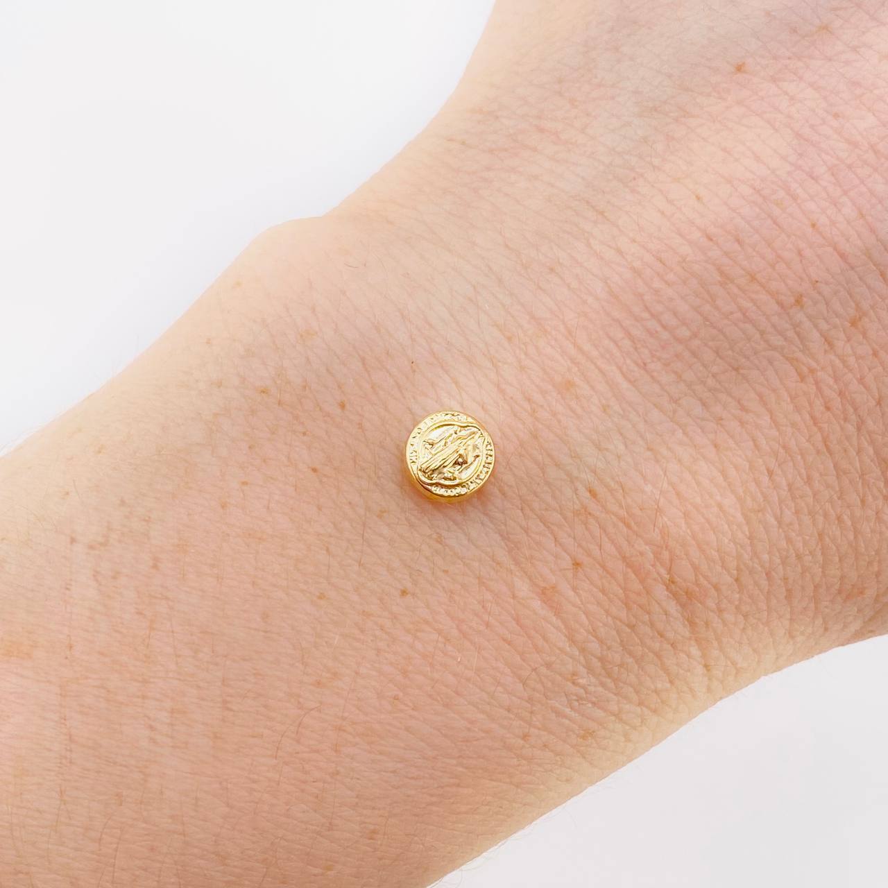 Herraje San Benito 0.25 g / 1/4 in Oro Amarillo 18K