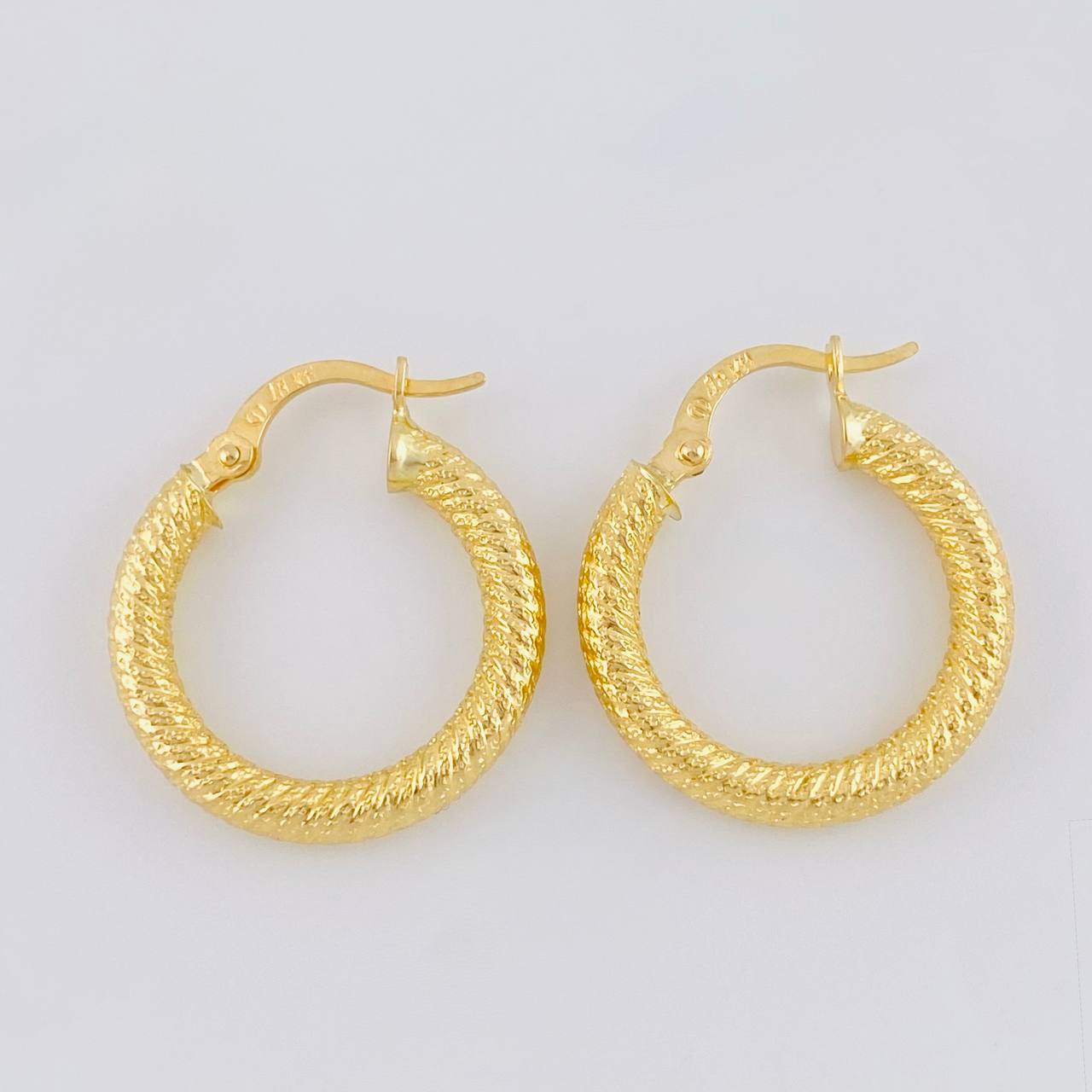 Candongas Leonore 2.05 g / 3/4 in Oro Amarillo 18K