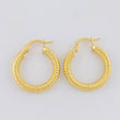 Candongas Leonore 2.05 g / 3/4 in Oro Amarillo 18K