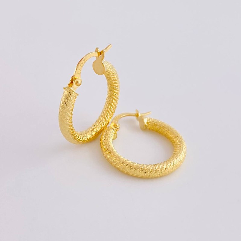 Candongas Leonore 2.05 g / 3/4 in Oro Amarillo 18K
