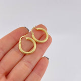 Candongas Leonore 2.05 g / 3/4 in Oro Amarillo 18K
