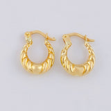 Candongas Marinilla 1.2 g / 3/4 in Oro Amarillo 18K