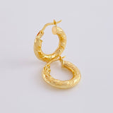 Candongas Noel 2.05 g / 3/4 in Oro Amarillo 18K