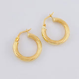 Candongas Sofi 1.95 g / 3/4 in Oro Amarillo 18K