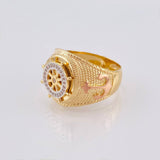 Ring Mobile Helm 7.25 g / T9 Three 18K Golds