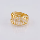 Anillo Acordeón Lumbal 4.9 g / T6 Oro Amarillo 18K