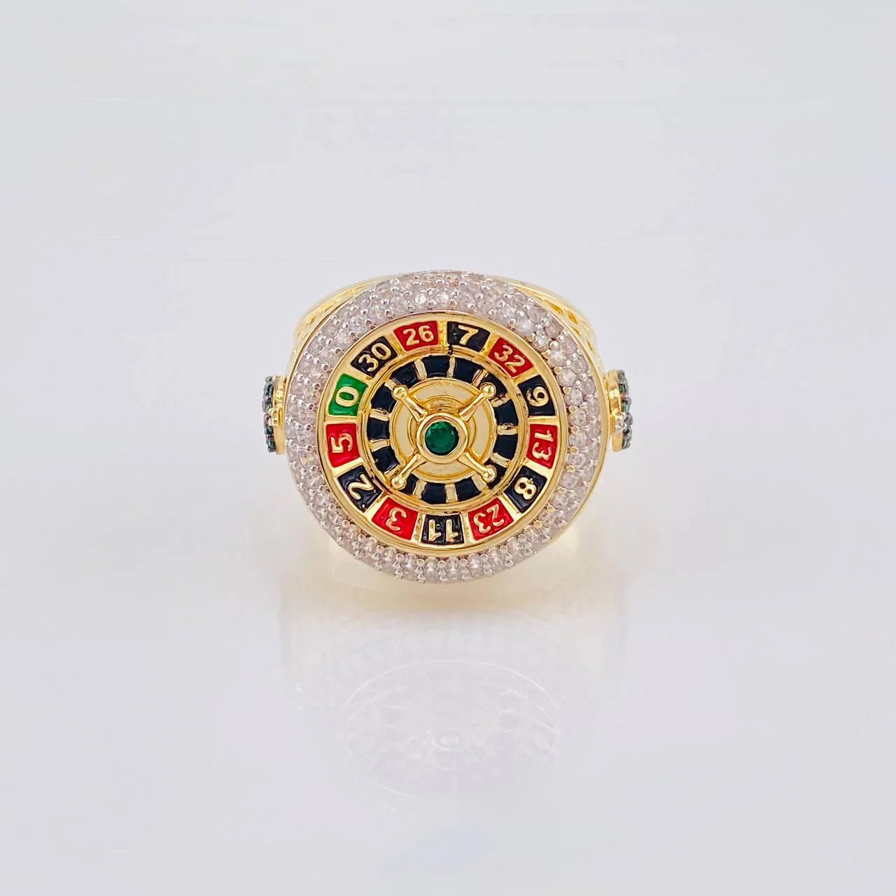 Anillo Ruleta 13.7 g / T13 Oro Amarillo 18K