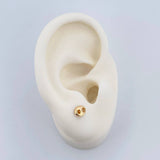 Topos GC 0.6gr / 5.7mm / Diamantados Oro Amarillo 18K &