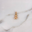 Pendant Faceless Bear 2gr / 1.6cm / 18K Rose Gold &
