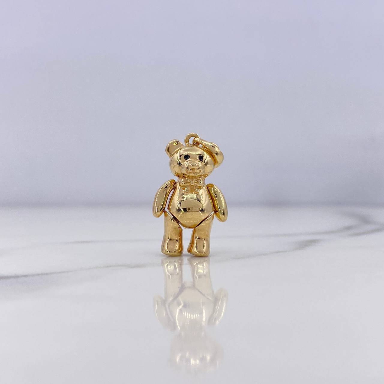 Pendant Articulated Bear 4.2gr / 2.5cm / 18K Yellow Gold $