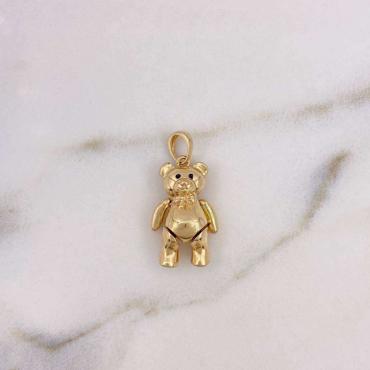 Pendant Articulated Bear 4.2gr / 2.5cm / 18K Yellow Gold $