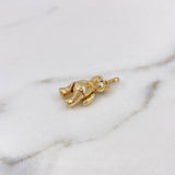 Pendant Articulated Bear 4.2gr / 2.5cm / 18K Yellow Gold $