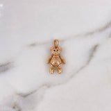 Pendant Articulated Bear 4.1gr / 2.4cm / 18K Rose Gold $