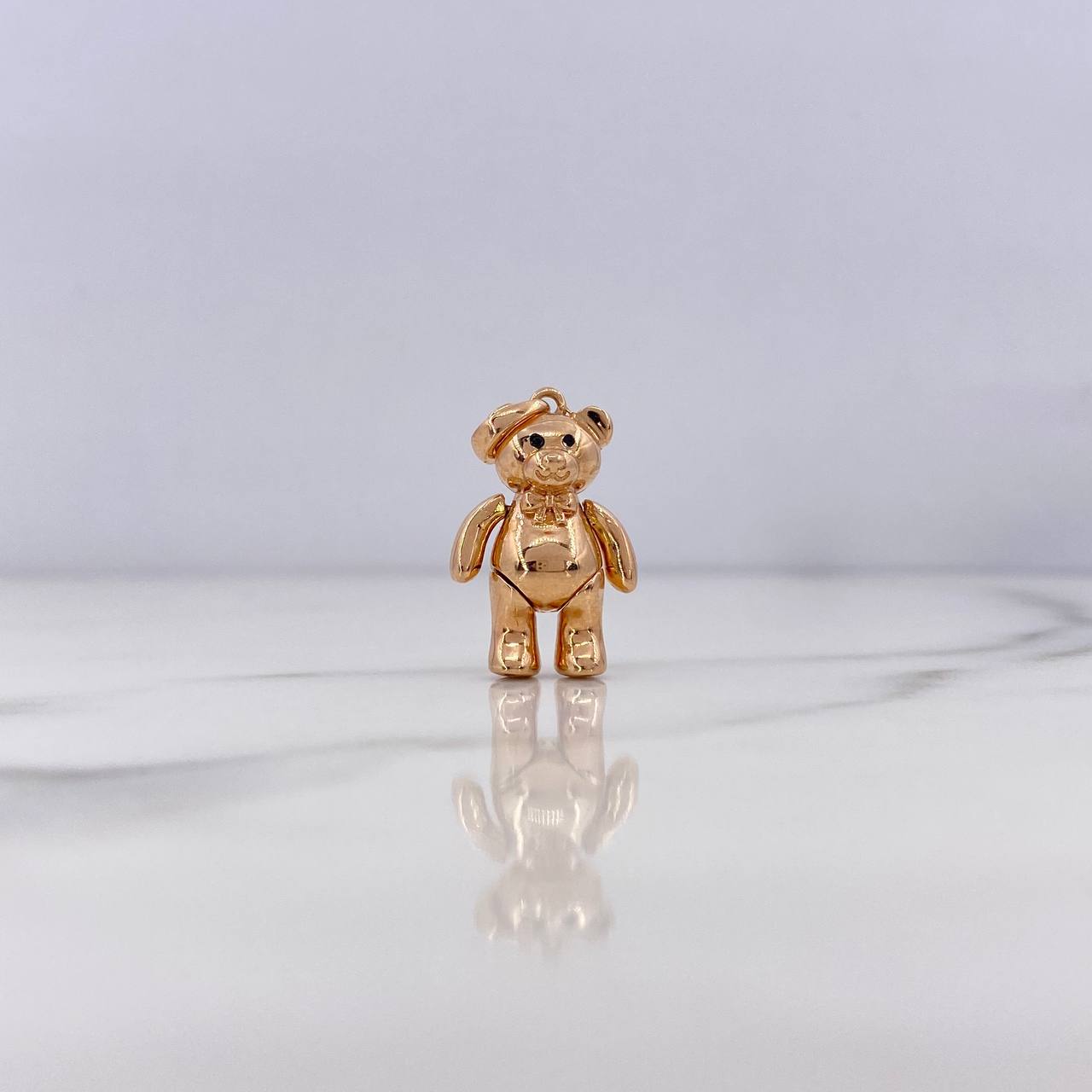 Pendant Articulated Bear 4.1gr / 2.4cm / 18K Rose Gold $