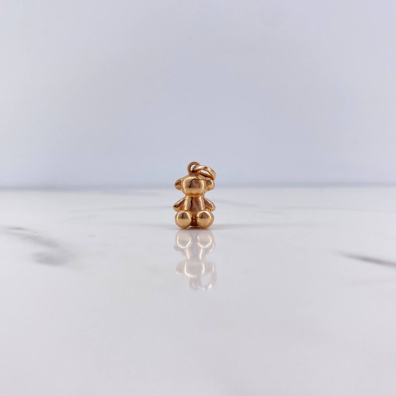 Pendant Faceless Bear 1.9gr / 1.7cm / Smooth 18K Rose Gold $