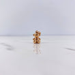 Pendant Faceless Bear 1.9gr / 1.7cm / Smooth 18K Rose Gold $