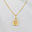 Venetian Chain Set + Crown Pendant / 1.65g / 18 in Yellow Gold 18K