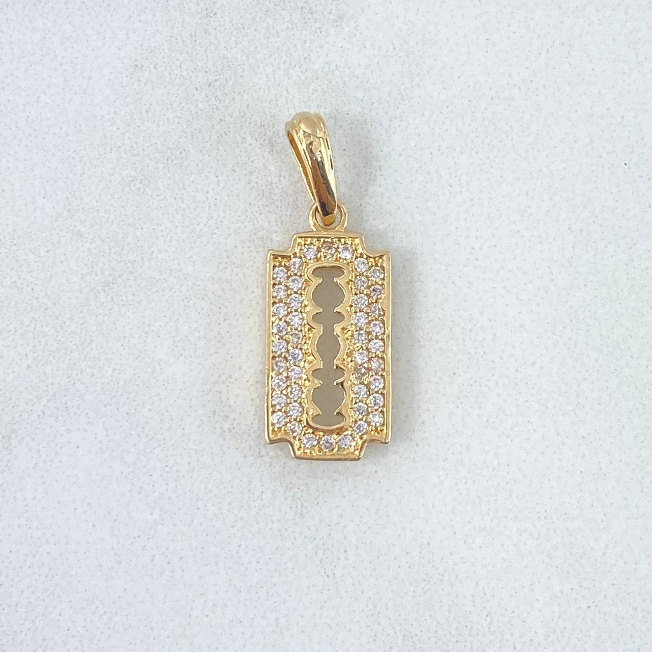 Pendant Blade 1.7gr / 2.2cm (0.9in) / 18K Gold