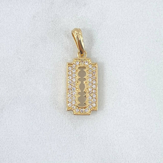 Pendant Blade 1.7gr / 2.2cm (0.9in) / 18K Gold